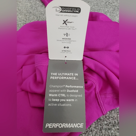 Champion Gear Duofold NWT Compression Shirt Raspberry - Picture 4 of 7